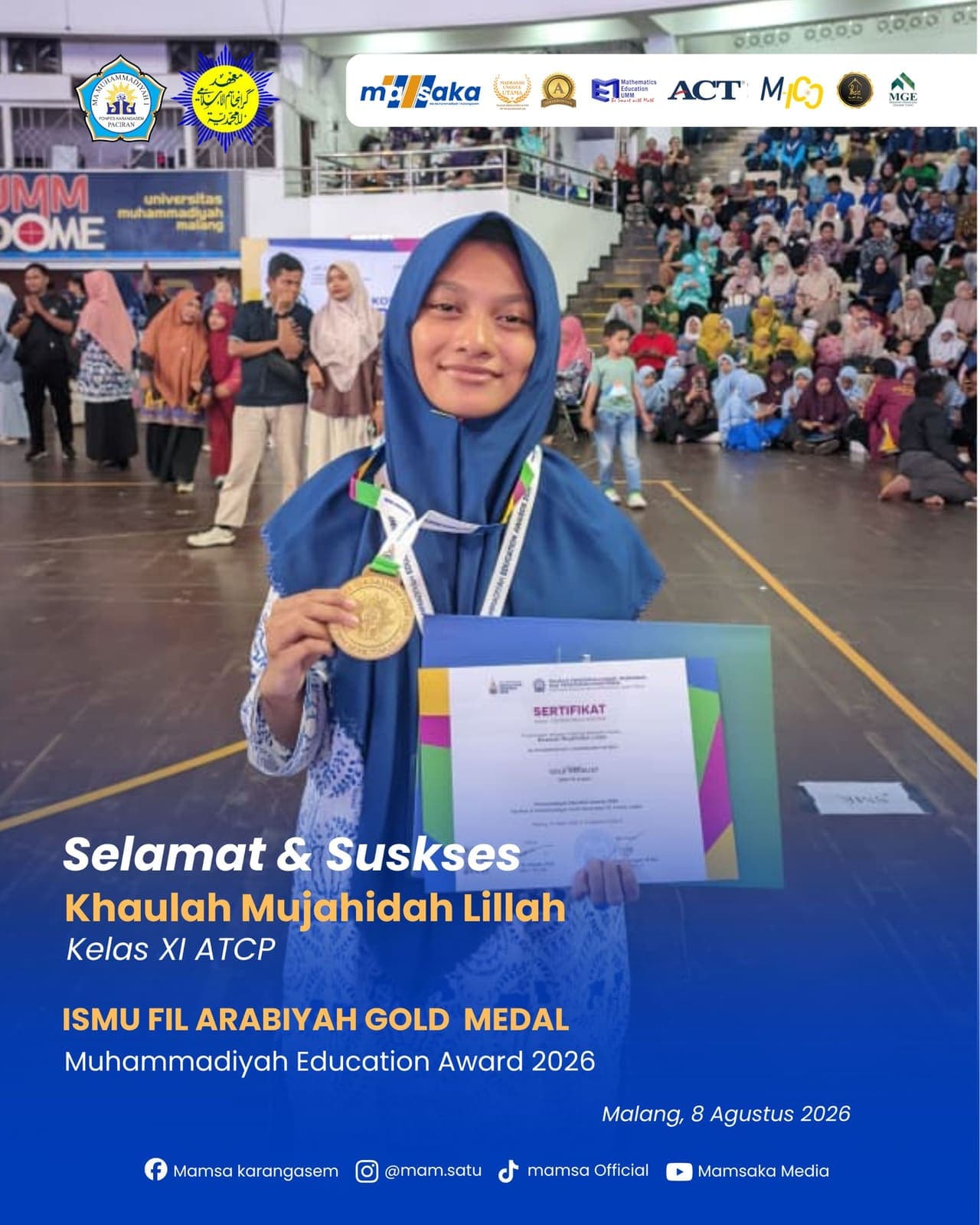 Dokumentasi kegiatan santri MA Muhammadiyah 1 Karangasem Paciran (foto 6)