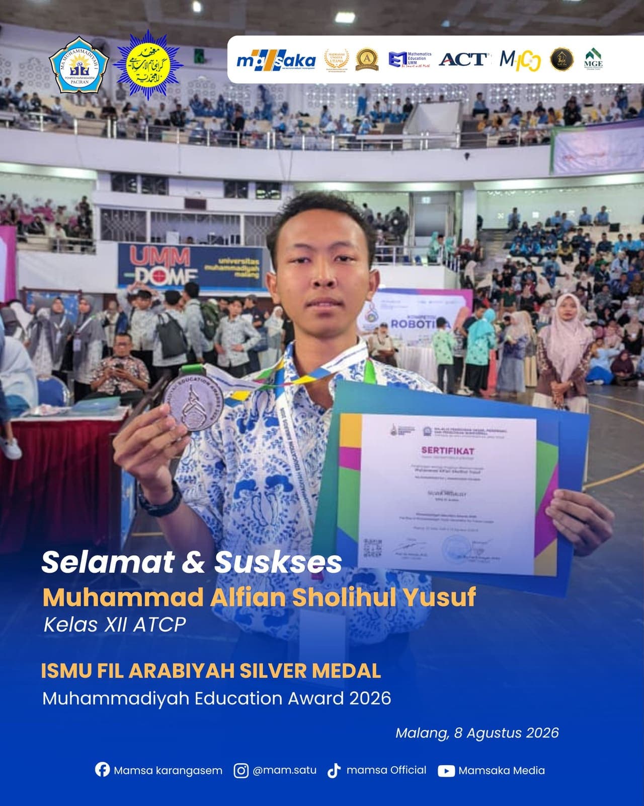 Dokumentasi kegiatan santri MA Muhammadiyah 1 Karangasem Paciran (foto 7)