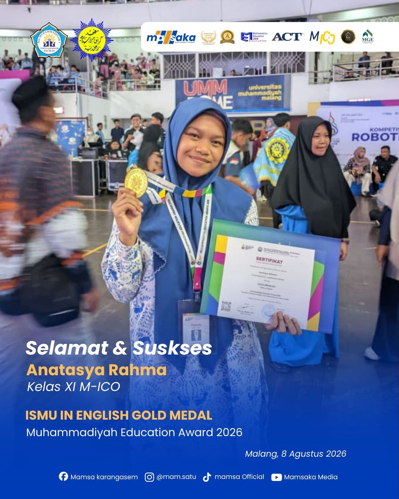 Dokumentasi kegiatan santri MA Muhammadiyah 1 Karangasem Paciran (foto 8)